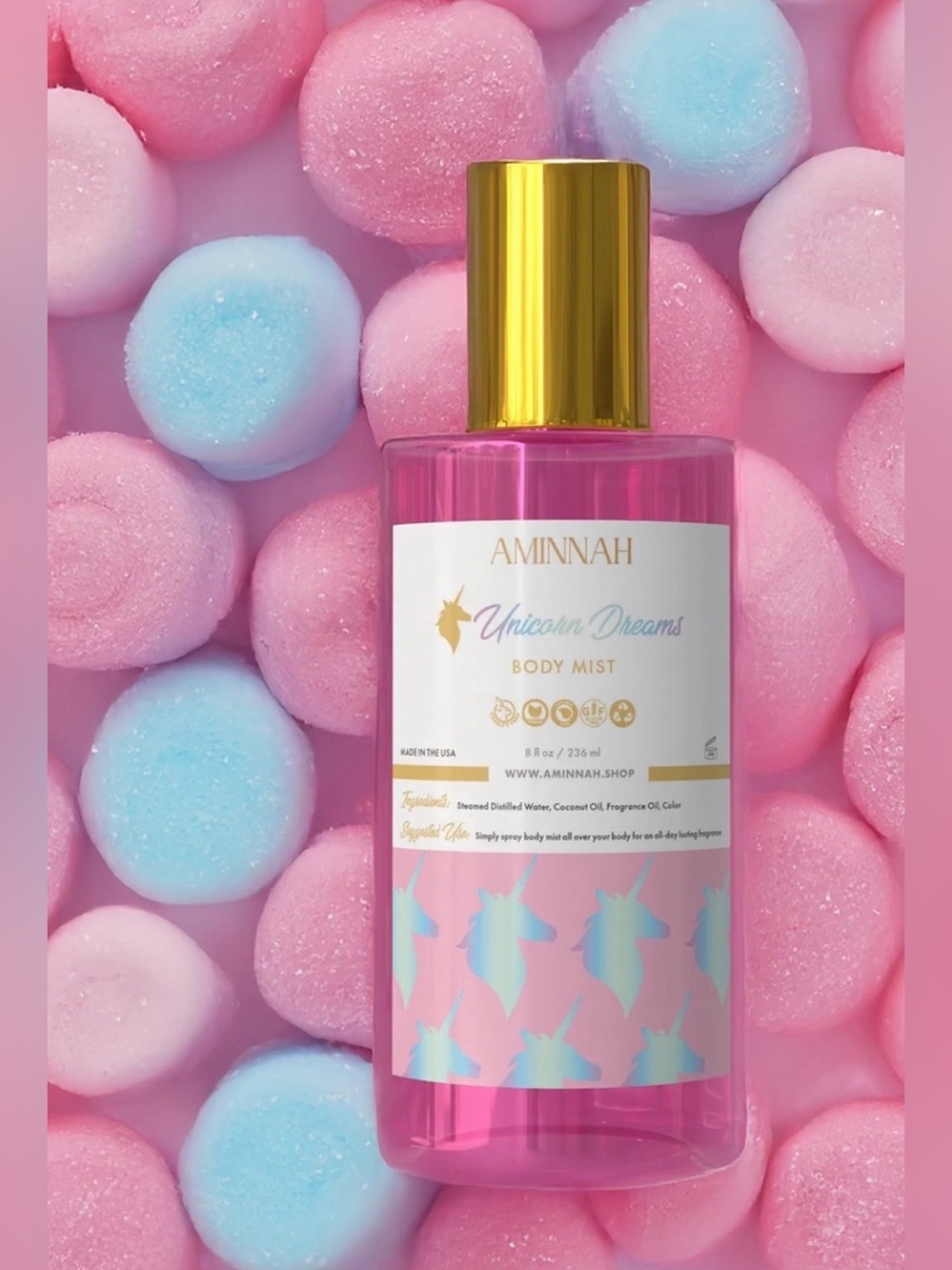 NWT Aminnah Unicorn Dreams Body Mist. Retails $48.00 USD